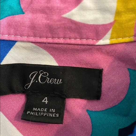 J.Crew classic fit boy shirt in Kaleidoscope Ratti 4 - Picture 5 of 9
